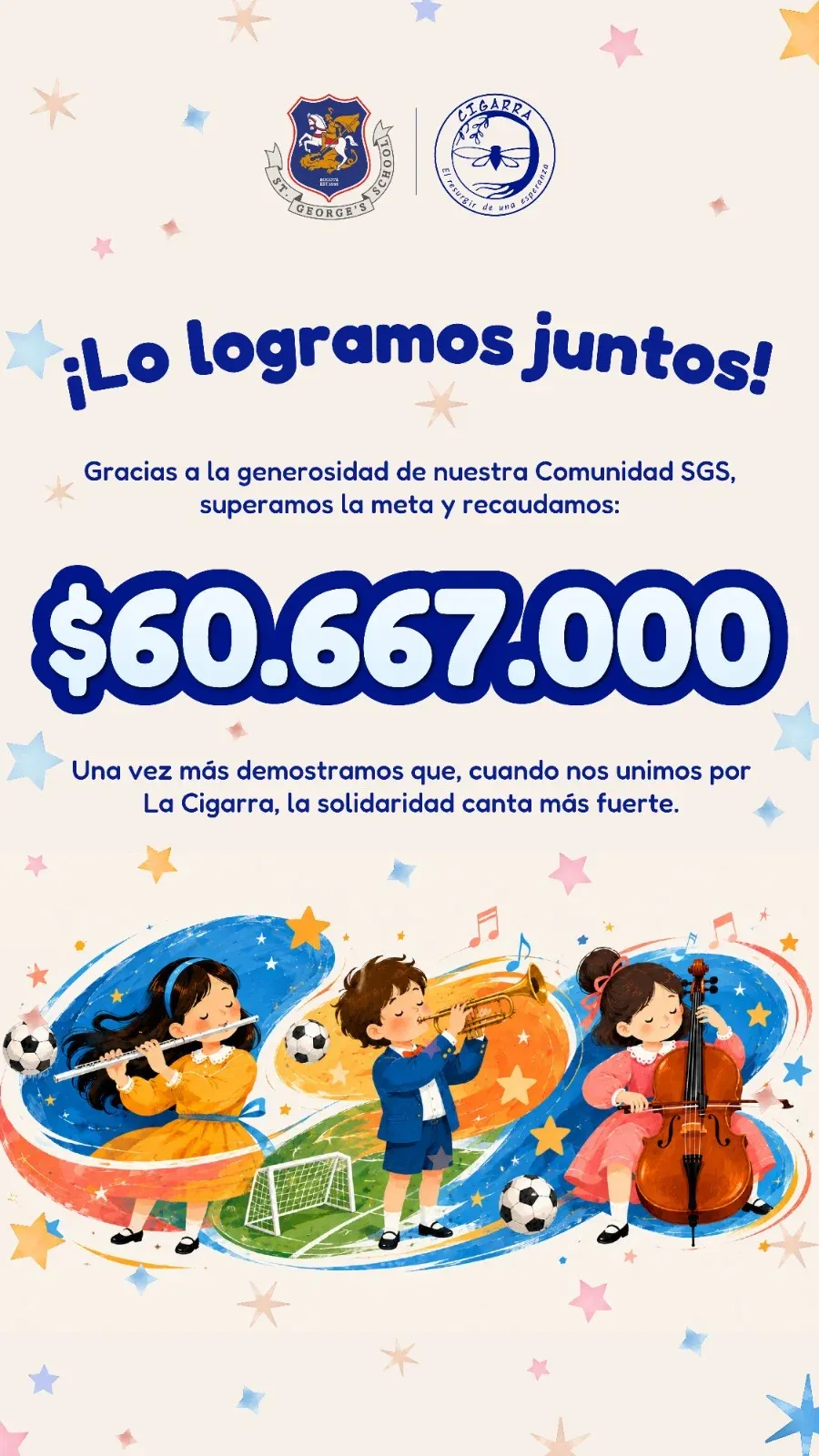 Concierto Solidario 2026: así canta la alegría